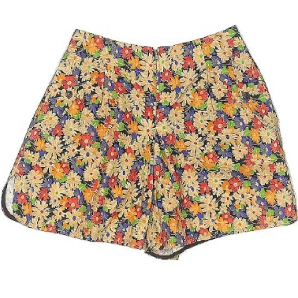 Rainbow Flower Shorts